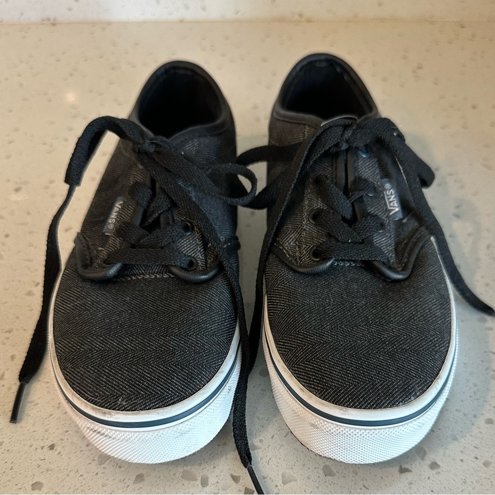 Vans Kids Black Sneakers